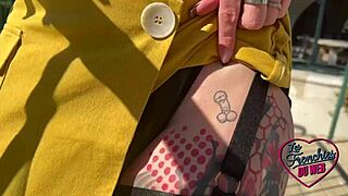 Sally and Jade suck dick in group! Big tits action!