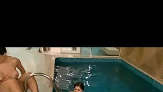 Brazilian Slut Orgy In Pool With Fucking And Sucking