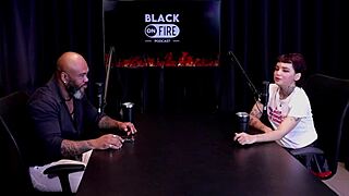 Annie clementine begs for tennis ball in ass for freedom