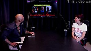 Annie clementine begs for tennis ball in ass for freedom