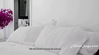 lesbian couple seduces babysitter for threesome fun with sophia locke, kenzie taylor, river lynn