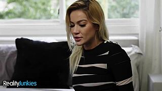 cherry kiss craves tommy's big cock in lingerie