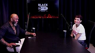 Annie clementine begs for tennis ball in ass for freedom