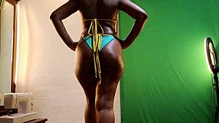 trying on sun flower bikini in sexy haul