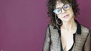 Storytime part 2 with mature brunette