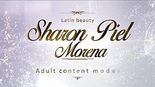 We approached the sexy Latina for intense bisexual action part 1