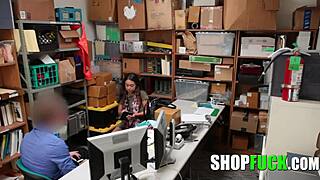 young thief punished with fucking for underwear theft 😏