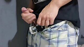 was he spying on my big tits?