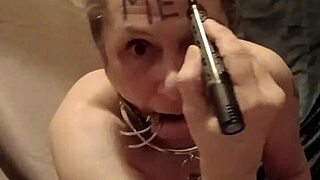 2025 02 18 esclave f autoseance ecarteur de bouche uro et coups de ceinture