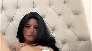 horny british student masturbates to orgasm on webcam