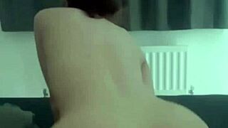 Cute amateur slut masturbates solo with dildo on webcam 😍