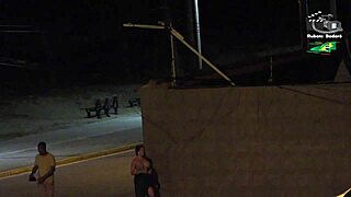 casal flagrado pela câmera de segurança da praia vídeo completo no xvideos red