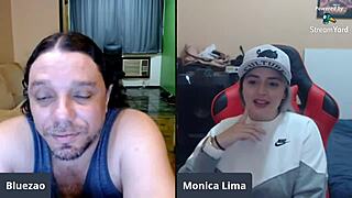 Pornstar Monica Lima answers spicy questions from the public in an outdoor Peruvian setting