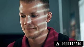 Desperate teacher begs student for creampie