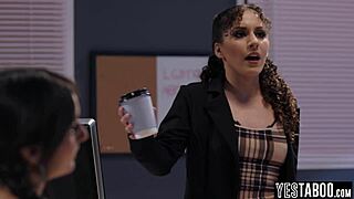 Latina Milf Teacher Fucks Two Teen Students