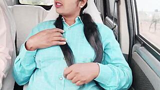 College Girl Car Sex With Dirty Talks