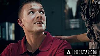 Desperate teacher begs student for creampie