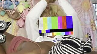 i'm a petite midget getting pounded by big black cock on the florida sofa, moaning and shaking so hard