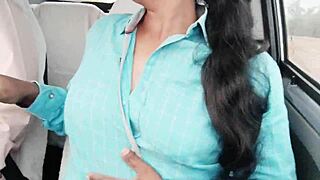 College Girl Car Sex With Dirty Talks