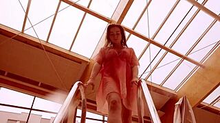 Hot Deniska, are you stripping naked underwater?