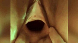 huge gaping cunt stretched by fingers and hands