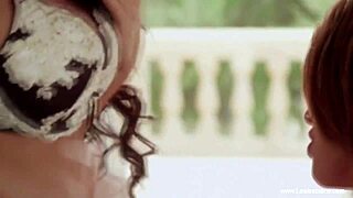 Kissing and Fingering Beautiful Erotic Lesbians