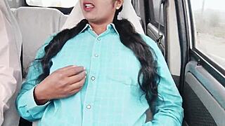 College Girl Car Sex With Dirty Talks