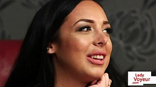 Voyeur Duo Rubbing Pussy While Giving Joi