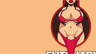 Real futanari zuzu takes eve's deep dick