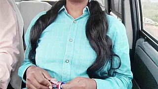 College Girl Car Sex With Dirty Talks