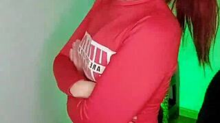 Discovering Boyfriend Masturbating, He Pleasures Two Women Intensely