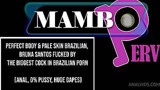 Perfect body bruna santos fucked by the biggest cock in brazilian porn anal 0 pussy huge g