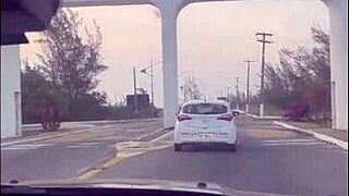 Putinha Uses Mouth To Shift Gears And Swallows All Cum