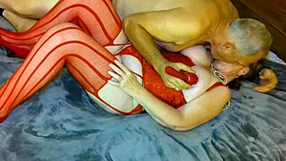 Granny Carmen's Red Lady Fuck