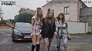 Scary Porn Movie: Five Girls Halloween Party
