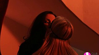 Nasty Posh Babe Dominates Viv Thomas!