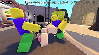 Emma Got Fucked By Three Guys On The Street!