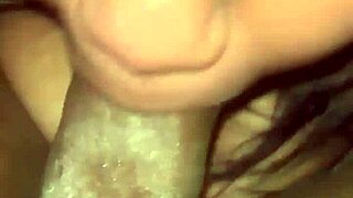 Raw sloppy blowjob milking balls intensely