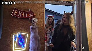 Scary Porn Movie: Five Girls Halloween Party