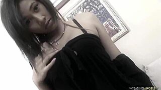 Zara satisfies his cock for cum in mouth