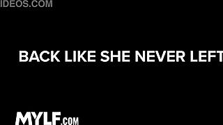 Pornstar milf fucked in missionary and doggystyle, creampied