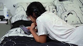 fuck for my silence stepsister gets an offer she cant refuse