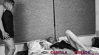 Blonde shemale barbara perez fucks chick