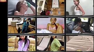 Pothead Maria Santos endures intense Hitachi wand orgasms!