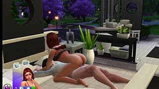 sexy redhead and newlywed cheating in sims 4, what happens next?