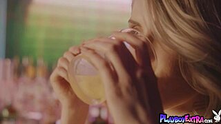 Passionate All Natural Blonde Teen Posing Naked On Bar Counter