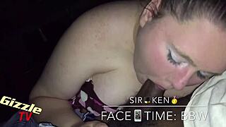 White bbw sloppy blowjob?