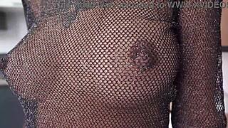 Larinha small brazilian gets ass stretched by huge monster cock with gapes and atm