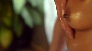 Ebony Babe Intimate Scene