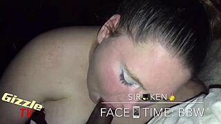 White bbw sloppy blowjob?